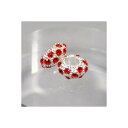 メタル ドーナツ ロンデル LT ジャムラインストーン 11x6 mm 1個