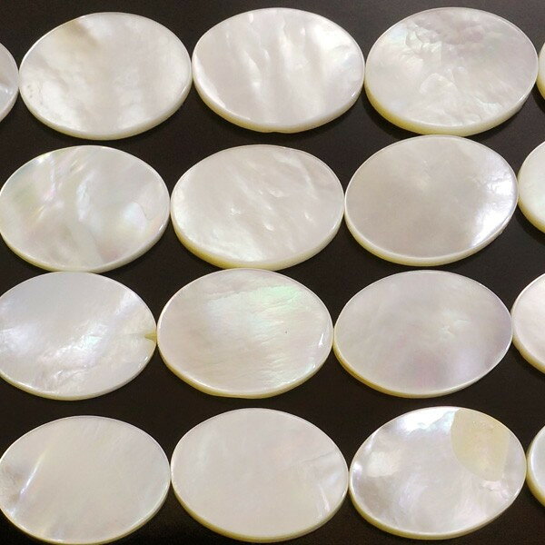 シェルパーツ　白蝶貝　オーパル　10x14mm 6個入　アクセサリーパーツ　手芸用品　手作り用品　おしゃれ物作り...