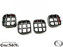 ハンターカブ CT125 2BJ-JA55 8BJ-JA65用 ウインカーレンズガード 4個セット マットブラック