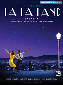 楽譜　ピアノミニアルバム　中級　LA LA LAND （ラ・ラ・ランド）