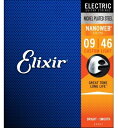 ELIXIR エリクサー 12027 / NANOWEB ANTI-RUST アンチラスト CustomLight / 09-46 カスタムライトゲージ エレキギター弦