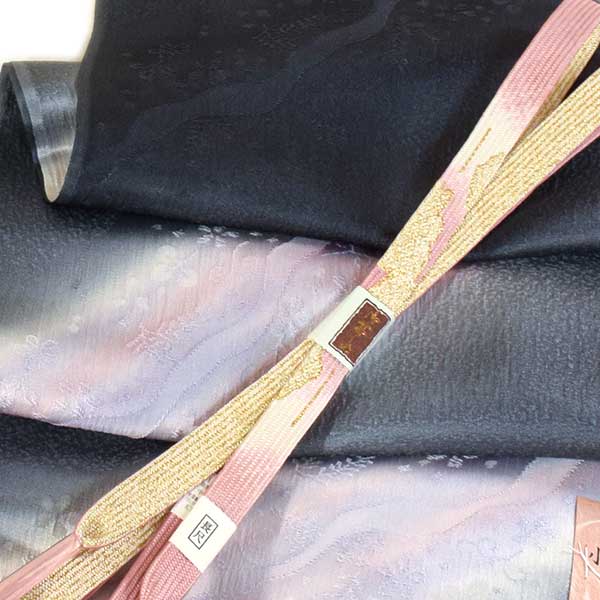 長尺 高麗 帯締め 帯揚げ セット フォーマル 新品 グラデーション 新作 正絹 ロングサイズ