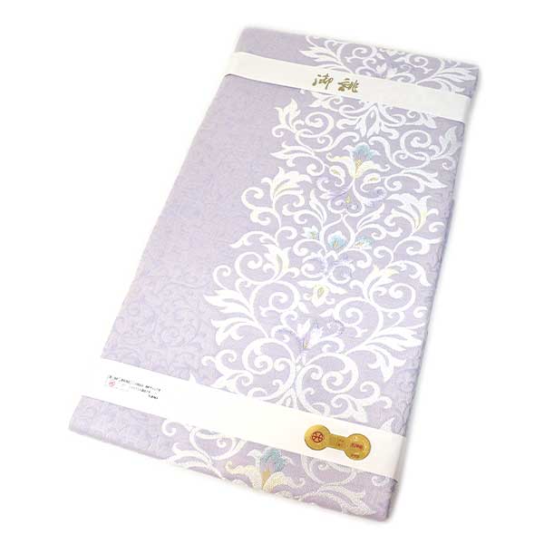 仕立て上り品 九寸 名古屋帯 弥栄織物 正絹 綿芯入り 新作 新品