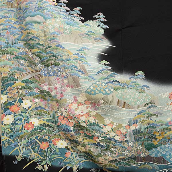 留袖 袋帯 バック 草履 4点セット お仕立て上がり