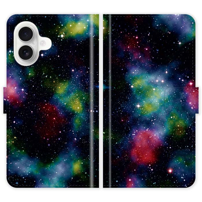 Rakuten - iPhone16 手帳型 iPhone 16 ケース カバー 宇宙 宇宙柄 かっこいい スマホケース スマホカバー アイフォン アイフォーン iphoneケース アイホン アイホーン 携帯
