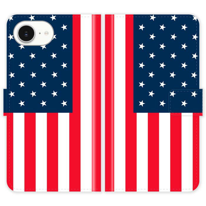 Rakuten - iPhone17e 手帳型 iPhone 17e ケース カバー 星条旗 国旗 アメリカ スマホケース スマホカバー アイフォン アイフォーン iphoneケース アイホン アイホーン 携帯