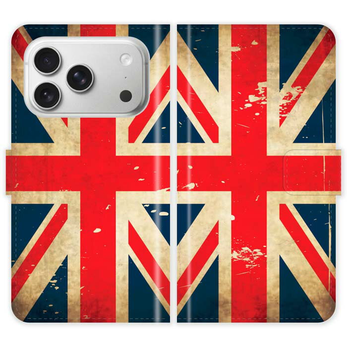 Rakuten - iPhone17 Pro 手帳型 iPhone 17 Pro ケース カバー ユニオンジャック グランジ 国旗 イギリス レトロ スマホケース スマホカバー アイフォン アイフォーン iphoneケース アイホン アイホーン 携帯