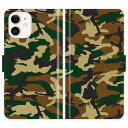 iPhone16 iPhone15 iPhone14 Pro Max iPhone13 Mini iPhone12 iPhoneSE 3 2 iPhone11 iPhoneXs Max iPhoneX iPhone8 7 Plus 手帳型 ケース カバー 迷彩 カモフラージュ かっこいい 携帯