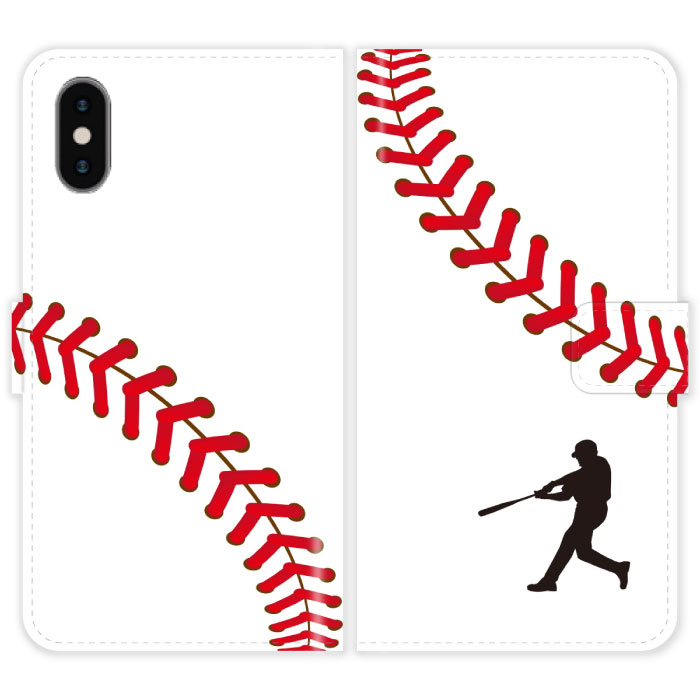 Rakuten - iPhoneXs Max 手帳型 iPhone Xs Max ケース カバー 野球 ボール スポーツ ベースボール スマホケース スマホカバー アイフォン アイフォーン iphoneケース アイホン アイホーン 携帯