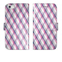 iPhone16 iPhone15 iPhone14 Pro Max iPhone13 Mini iPhone12 iPhoneSE 3 2 iPhone11 iPhoneXs Max iPhoneX iPhone8 7 Plus 手帳型 ケース カバー ギンガムチェック シンプル チェック柄 ピンク 携帯