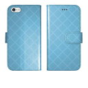 iPhone16 iPhone15 iPhone14 Pro Max iPhone13 Mini iPhone12 iPhoneSE 3 2 iPhone11 iPhoneXs Max iPhoneX iPhone8 7 Plus 手帳型 ケース カバー 格子柄 ダイアゴナル チェック スカイブルー 携帯