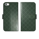 iPhone16 iPhone15 iPhone14 Pro Max iPhone13 Mini iPhone12 iPhoneSE 3 2 iPhone11 iPhoneXs Max iPhoneX iPhone8 7 Plus 手帳型 ケース カバー 格子柄 ダイアゴナル チェック ハンターグリーン 携帯