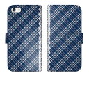 iPhone16 iPhone15 iPhone14 Pro Max iPhone13 Mini iPhone12 iPhoneSE 3 2 iPhone11 iPhoneXs Max iPhoneX iPhone8 7 Plus 手帳型 ケース カバー チェック柄 レース シンプル ブルー 携帯