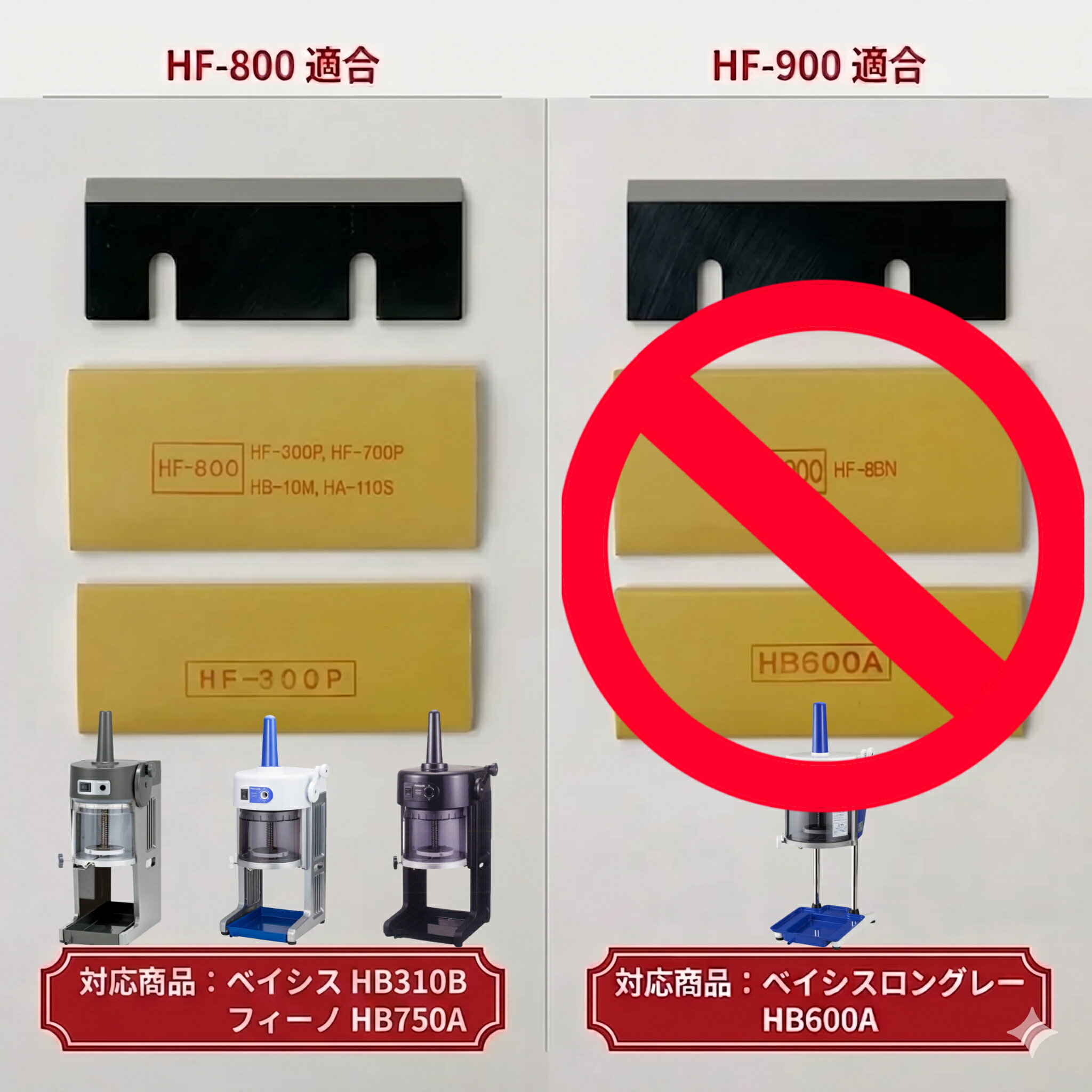 【 HF-800 (ステンレス刃) 】かき氷機用替刃「対応機種：HB310B,HB310B2,HB320A,HB...