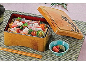 【取寄せ商品】殿方丼重 香林紅葉塗内朱 漆器 うな重 器 うな重箱 和食器 業務用 お重、かつ重、鰻　土用の丑の日　うなぎ 3-640-7 5-738-7　1016