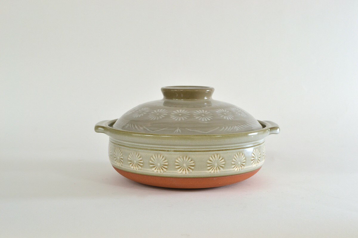 三島 土鍋 8号【取り寄せ商品】2-3人用/日...の紹介画像2