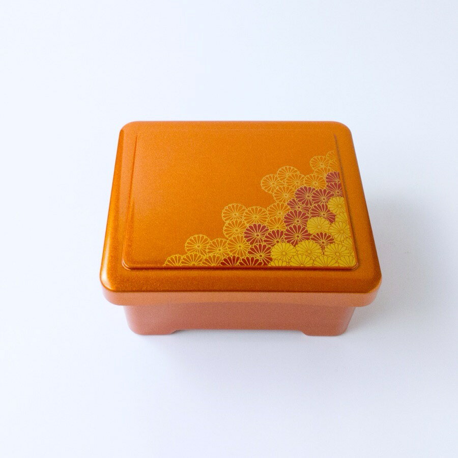 かっぱ橋道具街TAKASO ONLINEの象足丼重 野菊内朱【取寄せ商品】漆器/うな重/器/うな重箱/和食器/業務用/お重/かつ重/鰻/土用の丑の日/うなぎ/1-572-1/9-817-4/若泉｜アングル2
