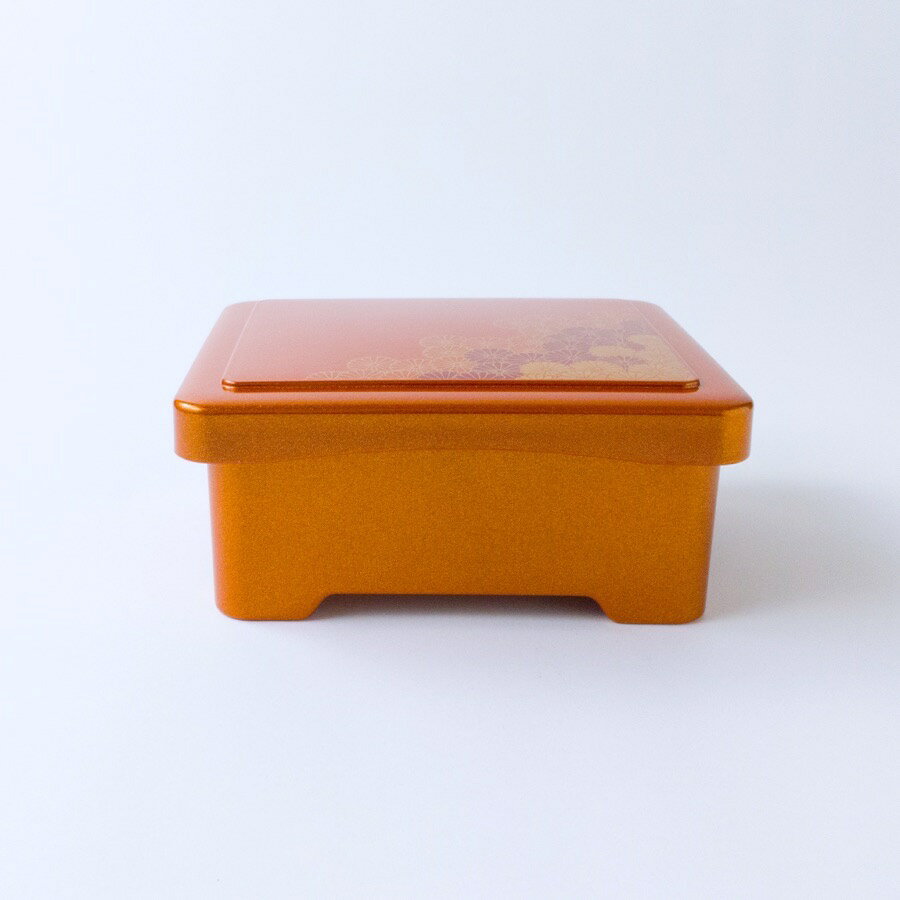 かっぱ橋道具街TAKASO ONLINEの象足丼重 野菊内朱【取寄せ商品】漆器/うな重/器/うな重箱/和食器/業務用/お重/かつ重/鰻/土用の丑の日/うなぎ/1-572-1/9-817-4/若泉｜アングル3