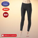 MIZUNO ブレスサーモアンダーウエア 薄手 for Daily ウィメンズ ロングタイツ 発熱素材 インナー C2JBA81209
