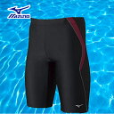 MIZUNO アクアフィットネス用ハーフスパッツ 水着 立体カップ付 メンズ 水泳 N2JB111997