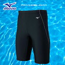 ミズノ mizuno アクアフィットネス用ルーズスパッツ メンズ N2JBB61090