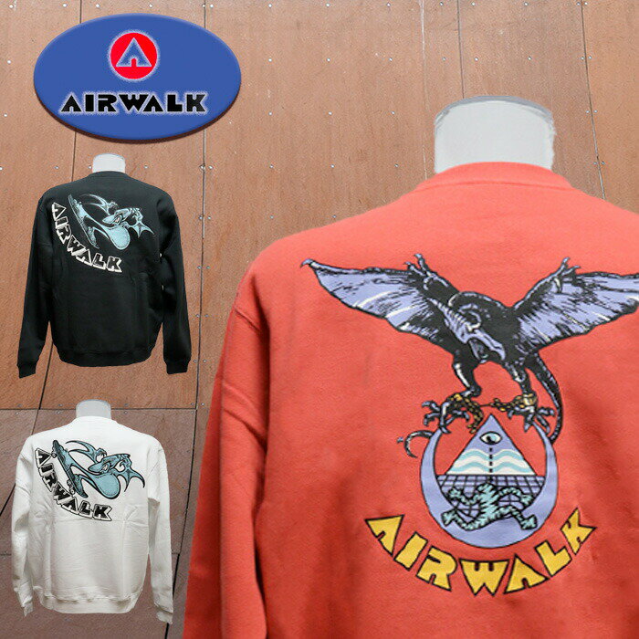 AIR WALK アーカイブグラフィックプリントスウェット 0473-5161