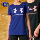 アンダーアーマー UAテック ショートスリーブTシャツ ビッグロゴ 半袖 WOMEN トレーニング 1378308
