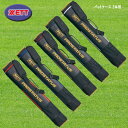 ZETT ゼット バットケース 2本用 プロステイタス ポケット付き 野球 ソフト BCP7203