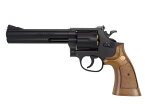 【送料無料】 クラウンモデル S&W M586 6インチ ブラック 10才以上用エアリボルバー No.13602