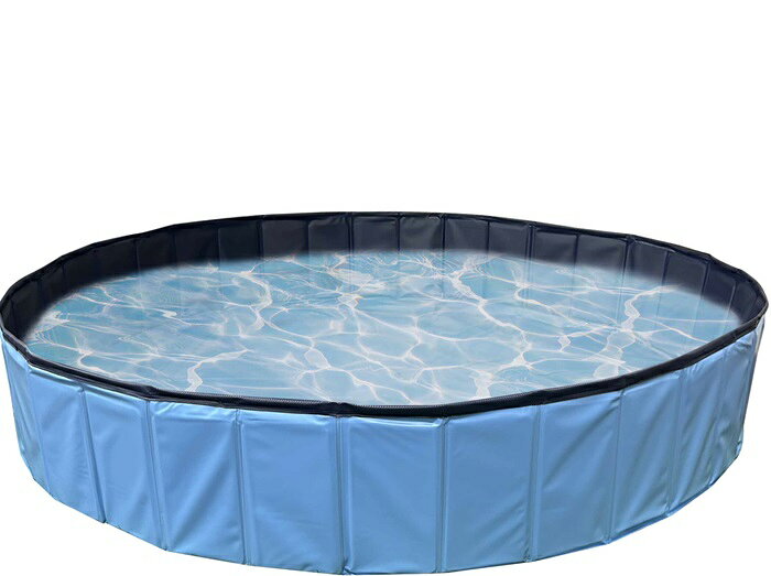 【送料無料】150cm プール　空気入れ不要　水抜きカンタン　持ち運びやすくて便利な 折りたためるプール 直径150cm 高さ27.5cm コンパクト収納 庭遊び 熱中症対策