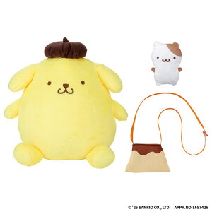 8月2日発売予定 【送料無料】 いっしょにポムポム★ おしゃべり ポムポムプリン サンリオキャラクターズ ぬいぐるみ