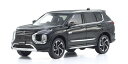 【送料無料】 京商オリジナル 1/43 三菱 アウトランダー (ブラック) 完成品ミニカー KSR43128BK