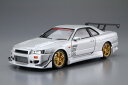 【送料無料】 アオシマ 1/24 ザ・チューンドカー No.50 C-WEST BNR34 スカイラインGT-R '02(ニッサン) プラモデル