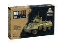 8月再入荷予定 【送料無料】 イタレリ 1/56 WW.II アメリカ軍 M8/M20装甲車 グレイハウンド プラモデル IT25759