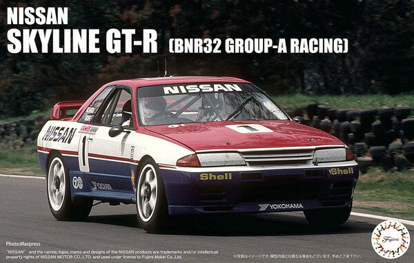 【送料無料】　フジミ模型 1/24 インチアップシリーズ No.286 NISSAN SKYLINE GT-R (BNR32 GROUP-A RACING) プラモデル