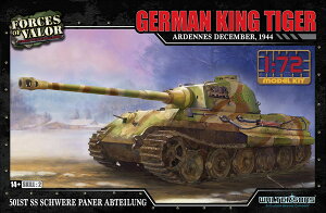 6月再入荷予定 【送料無料】 ウォルターソンズ 1/72 WW.II ドイツ軍 キングタイガー SS第501重戦車大隊 1944年12月 アルデンヌ プラモデル WS55002R