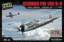 7月再入荷予定 【送料無料】 ウォルターソンズ 1/72 ドイツ軍 フォッケウルフ Fw190D-9 プラモデル WS55012R