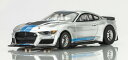 【7月発売予定】 【送料無料】 AFX 1/64 AFX RACING マスタング GT500KR 2022 シルバー/ブルー スロットカー 22099(3)