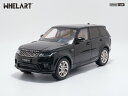 【送料無料】 WHELART 1/18 レンジローバー スポーツ ブラック 完成品ダイキャストミニカー WA180301