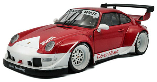 【送料無料】　SOLIDO 1/18 RWB ボディキット Porco Rosso 2020 (レッド/ホワイト) 完成品ダイキャストミニカー S180…