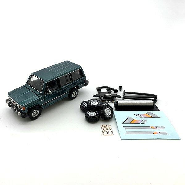 トイスタジアム1号店の【送料無料】　BM CREATIONS 1/64 三菱 パジェロ 1st Gen 1983 グリーン RHD 右ハンドル 完成品ダイキャストミニカー 64B0239｜アングル2