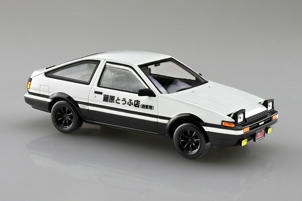 【送料無料】　アオシマ 1/32 楽プラ スナップキット No.CM-1 頭文字D 拓海のハチロク プラモデル