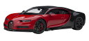 【送料無料】 AUTOart 1/18 ブガッティ シロン スポーツ 2019 レッド/カーボン・ブラック 完成品ミニカー 70996