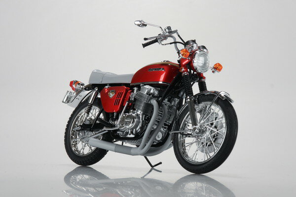 【12月発売予定】　【送料無料】　アオシマ 1/12 ザ・バイク No.23 ホンダ CB750 ドリーム CB750 FOUR '69 カスタム プラモデル