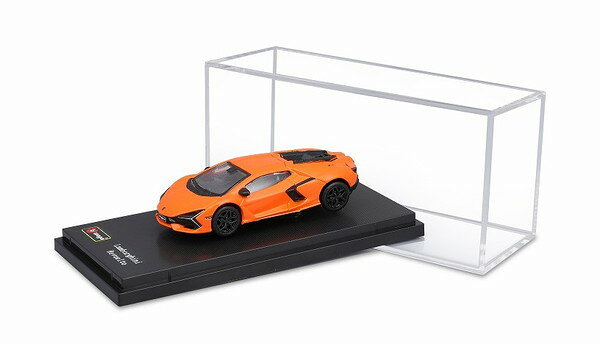 Hot Wheels - 【送料無料】　Bburago 1/64 Premiumシリーズ ランボルギーニ レヴェルト オレンジ 完成品ダイキャストミニカー BUR59130OR