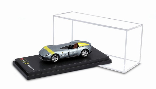 樂天商城 - 【送料無料】　Bburago 1/64 Premiumシリーズ フェラーリ モンツァ SP1 シルバー 完成品ダイキャストミニカー 28-56019S