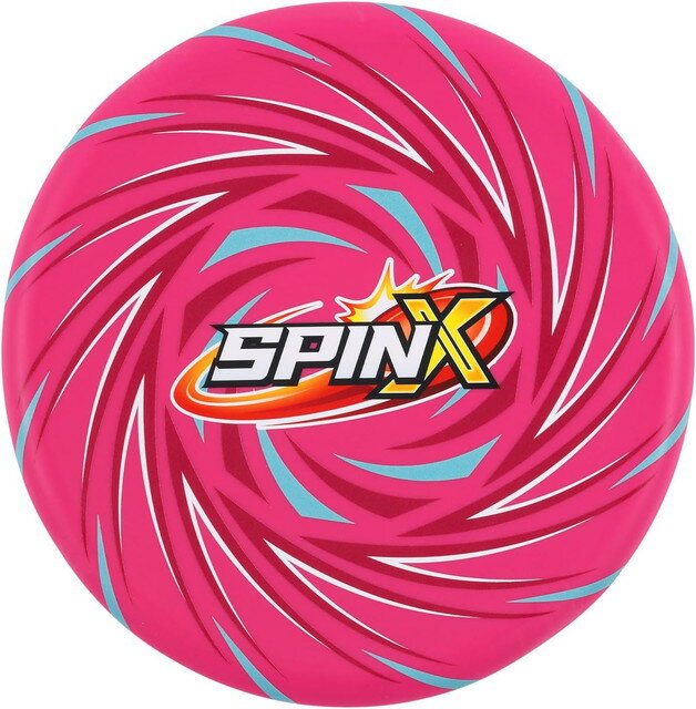 【送料無料】 スポトイ スピンX 赤 KST-14 (フライングディスク フリスビー 外遊び やわらか素材)
