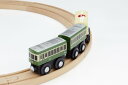 【送料無料】 moku TRAIN 江ノ電300形 (3両セット 木製玩具 木製おもちゃ 木製レール)(3)