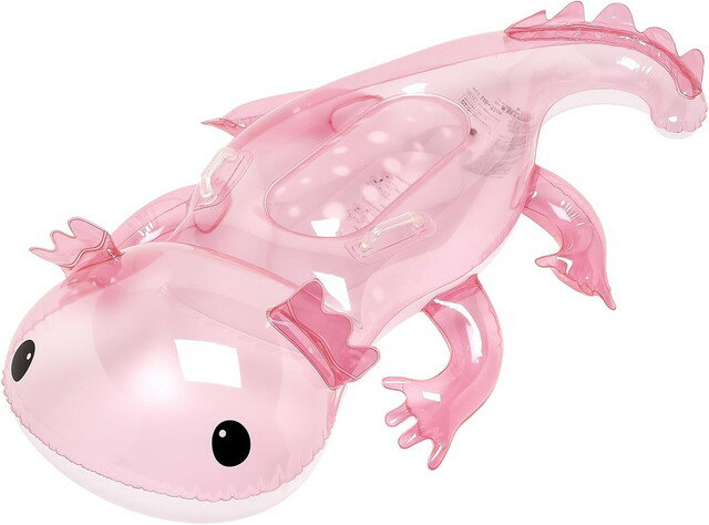 【送料無料】　ウーパールーパーフロート　約140×92cm　FRB-183V (浮き輪 フロート うきわ プール 水遊び 海水浴)のサムネイル