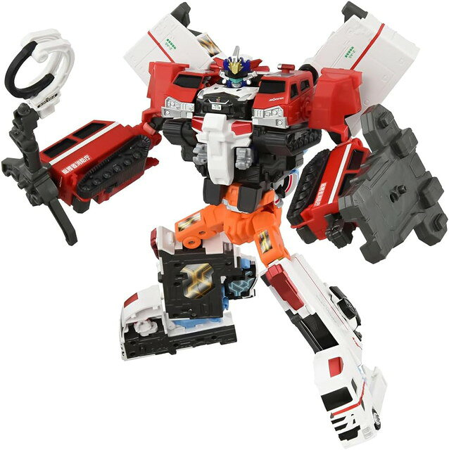 【送料無料】　トミカ ジョブレイバー TJBDX エクシードジョブレイバー 警察消防救急 超越DXセット